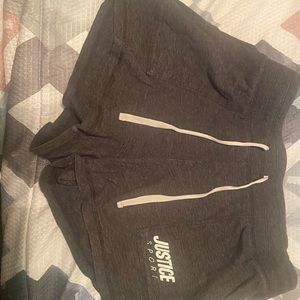 Girls justice active shorts